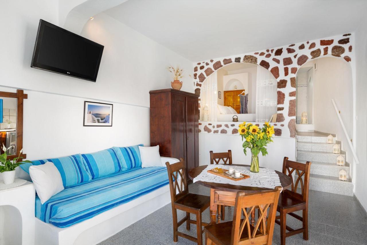 Annio Santorini Apartment Imerovigli  Bagian luar foto